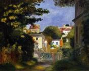 皮埃尔 奥古斯特 雷诺阿 : House and Figure among the Trees